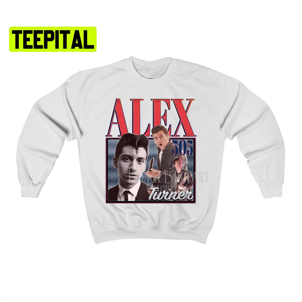 Alex Turner Retro Vintage Art Unisex Sweatshirt Alex Turner Retro Vintage Art Unisex Sweatshirt