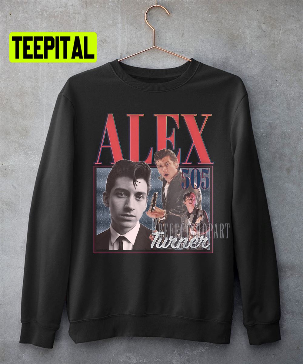 Alex Turner Retro Vintage Art Unisex Sweatshirt Alex Turner Retro Vintage Art Unisex Sweatshirt