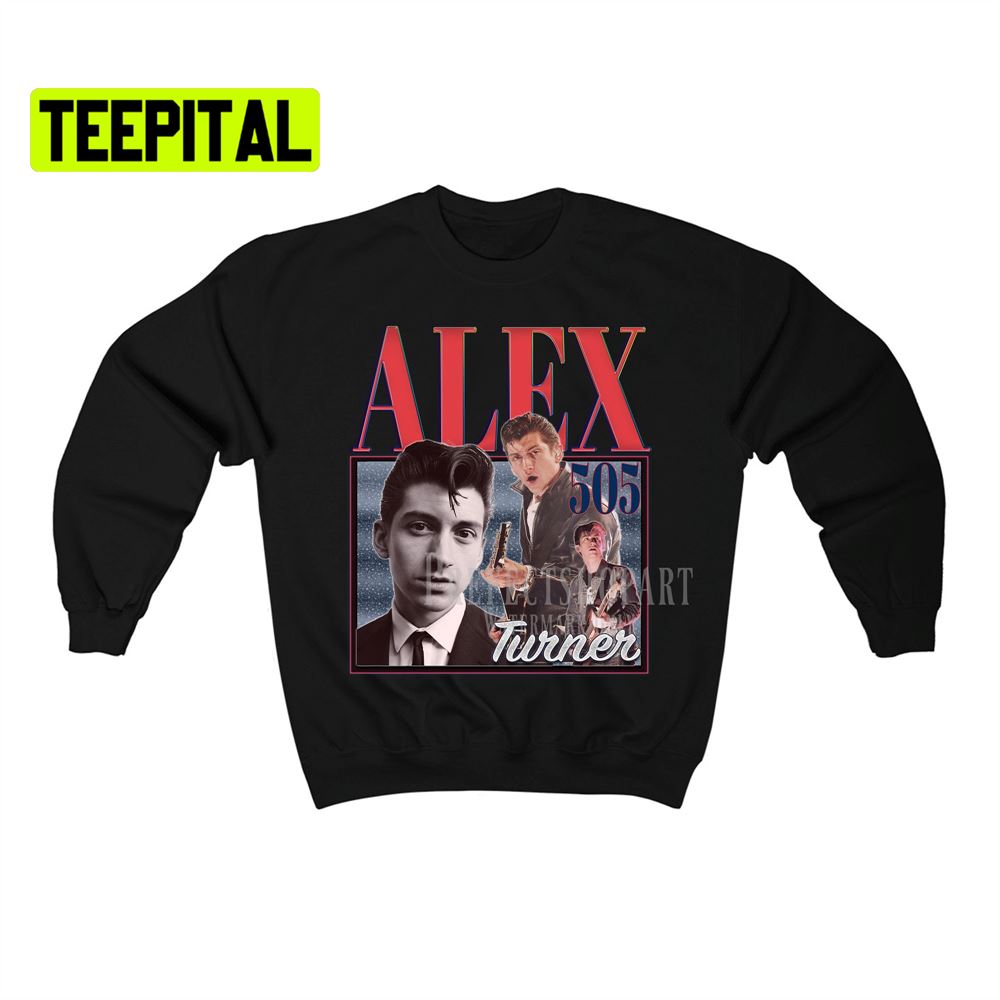 Alex Turner Retro Vintage Art Unisex Sweatshirt Alex Turner Retro Vintage Art Unisex Sweatshirt