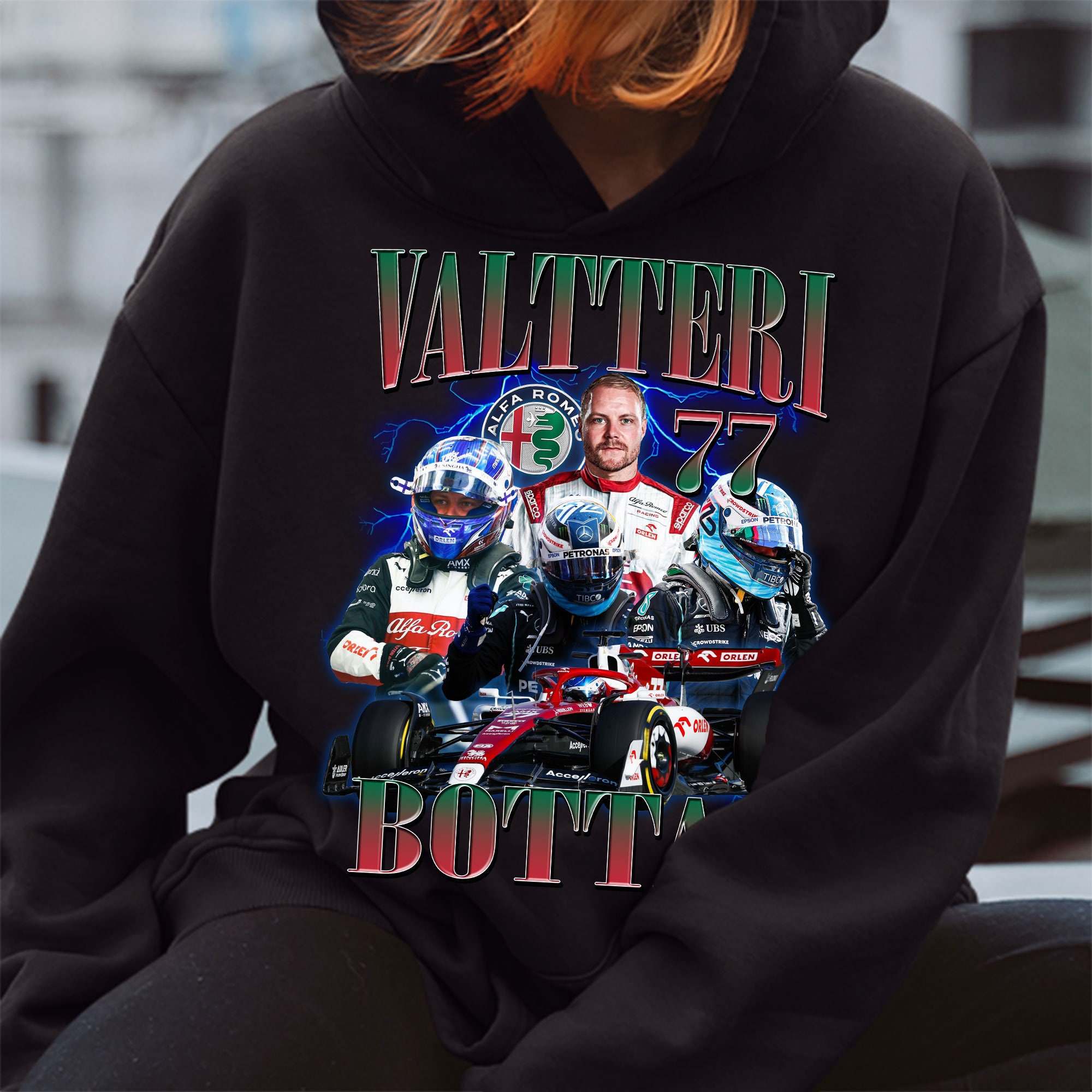 Alfa Romeo Valtteri Bottas 77 Driver Championship Nascar Racing Formula 1 F1 Shirt Alfa Romeo Valtteri Bottas 77 Driver Championship Nascar Racing Formula 1 F1 Shirt