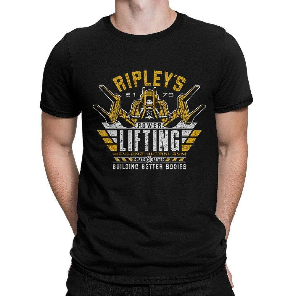 Alien Ripley Power Lifting T-Shirt Alien Ripley Power Lifting T-Shirt