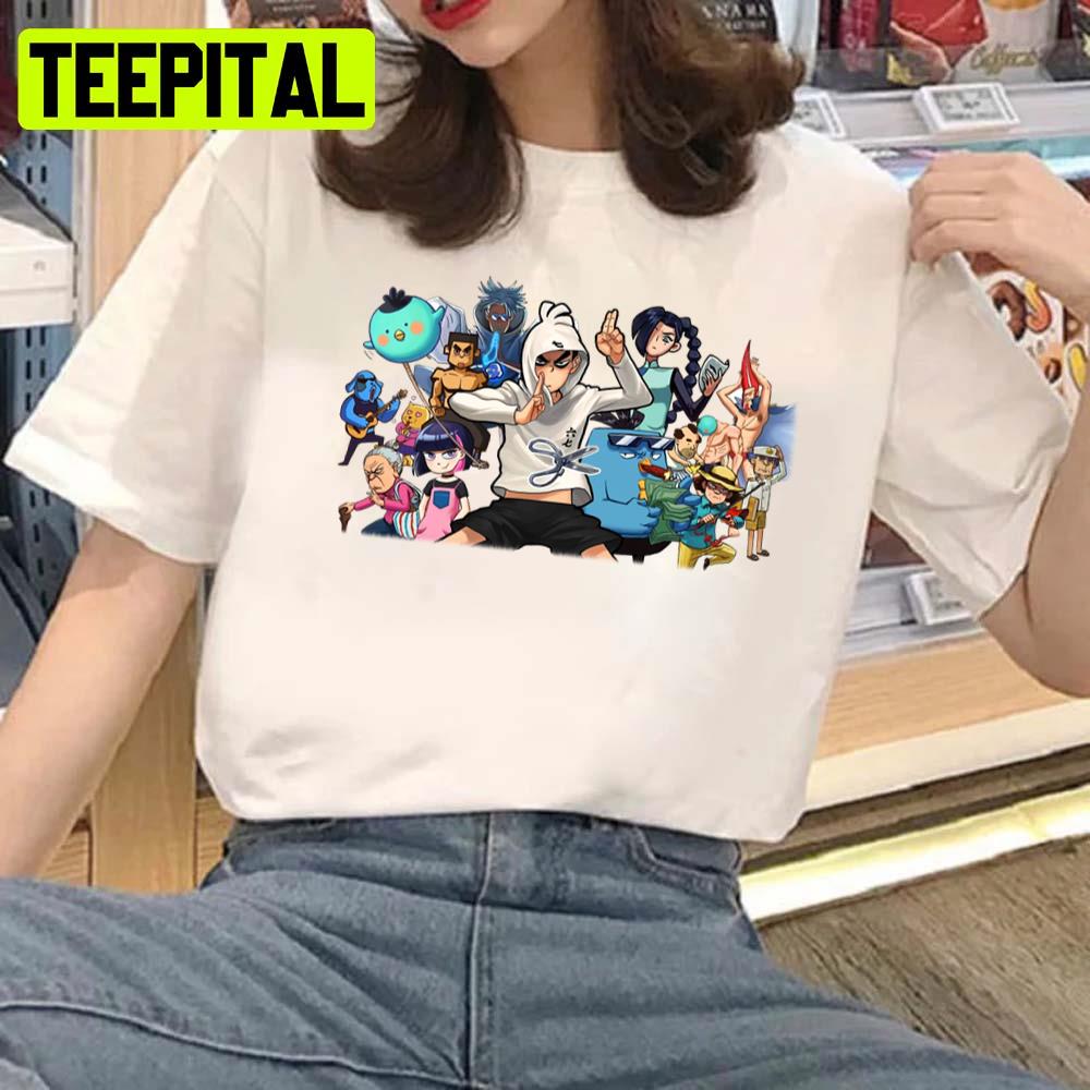 All Characters In Scissor Seven Unisex T-Shirt All Characters In Scissor Seven Unisex T-Shirt