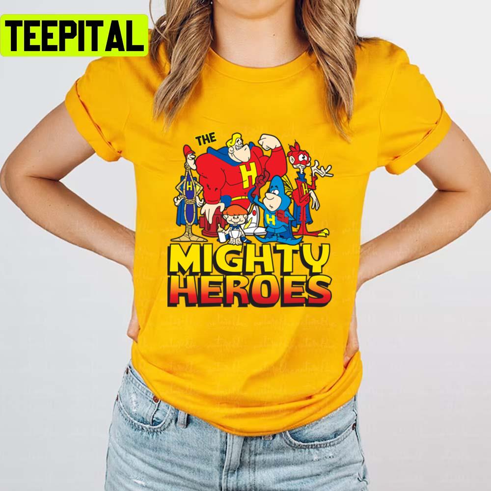All Characters Mighty Mouse Colorful Design Unisex T-Shirt All Characters Mighty Mouse Colorful Design Unisex T-Shirt