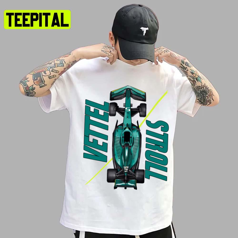 Amr22 Car Racing Nascar F1 Unisex T-Shirt Amr22 Car Racing Nascar F1 Unisex T-Shirt