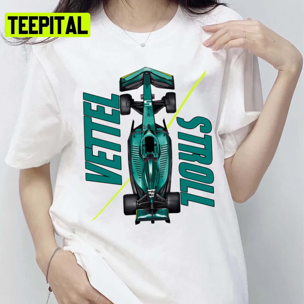 Amr22 Car Racing Nascar F1 Unisex T-Shirt Amr22 Car Racing Nascar F1 Unisex T-Shirt