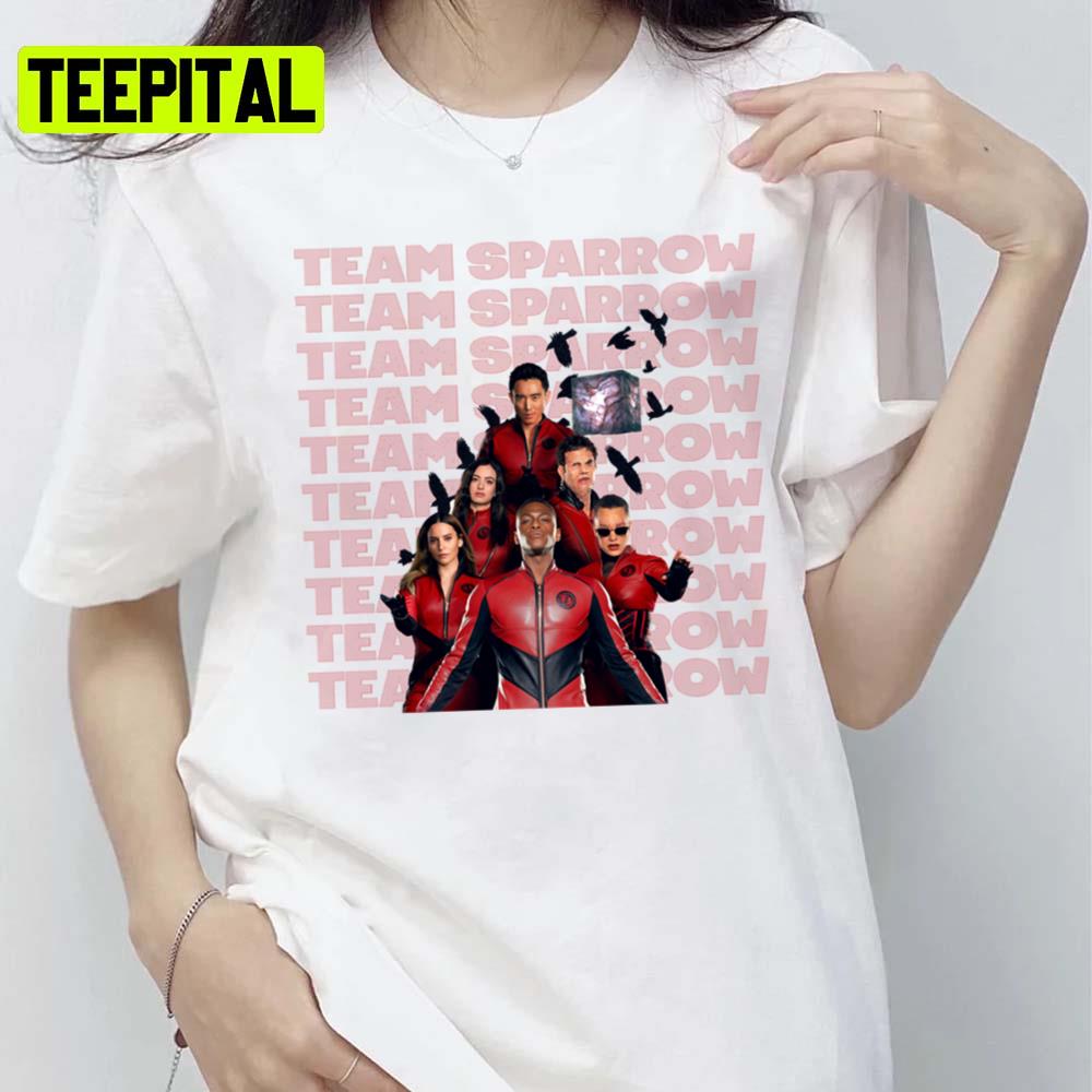 Animated Team Umbrella Academy Sparrow Academy Unisex T-Shirt Animated Team Umbrella Academy Sparrow Academy Unisex T-Shirt