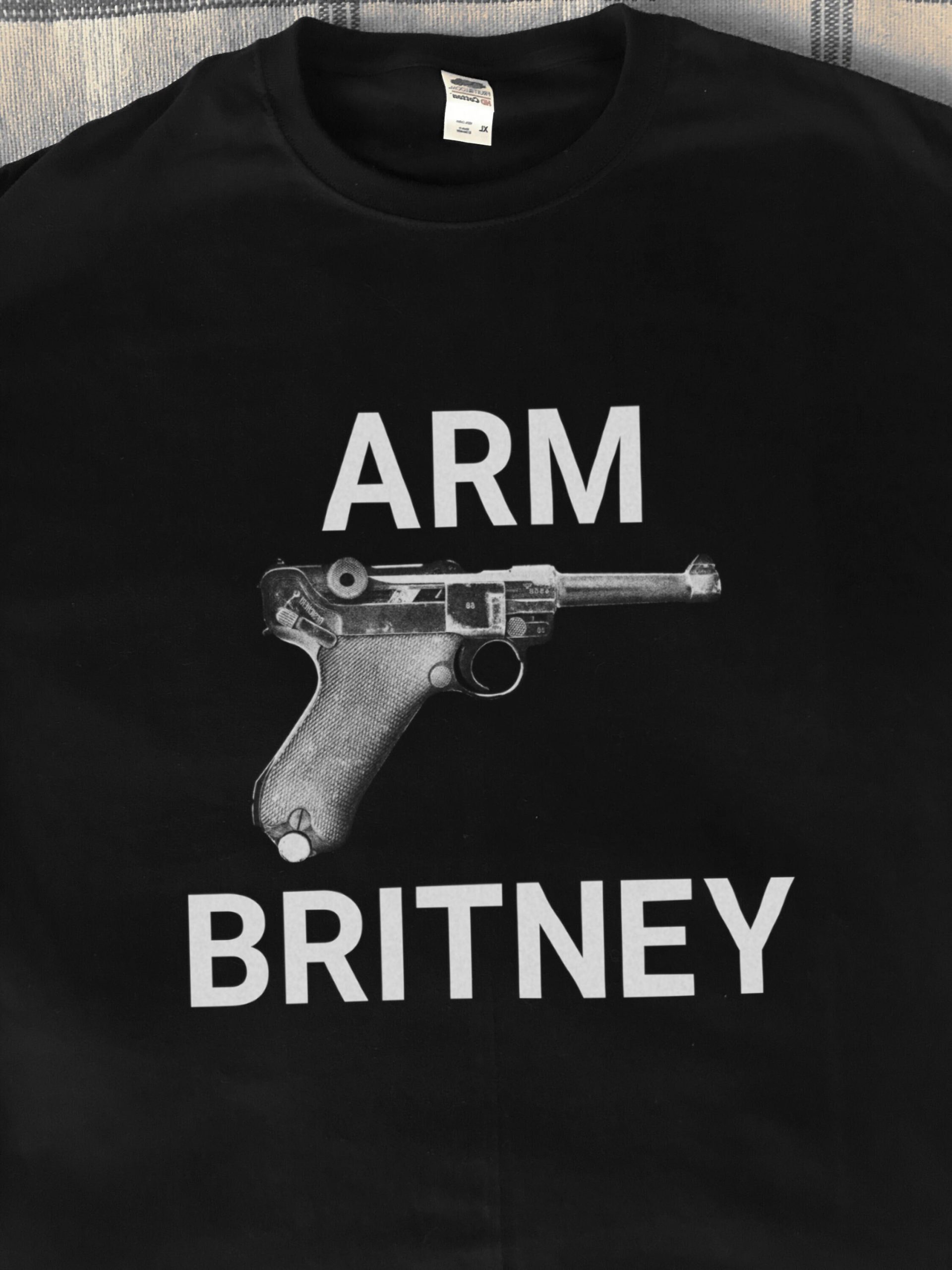 Arm Britney Black Unisex T-Shirt Arm Britney Black Unisex T-Shirt