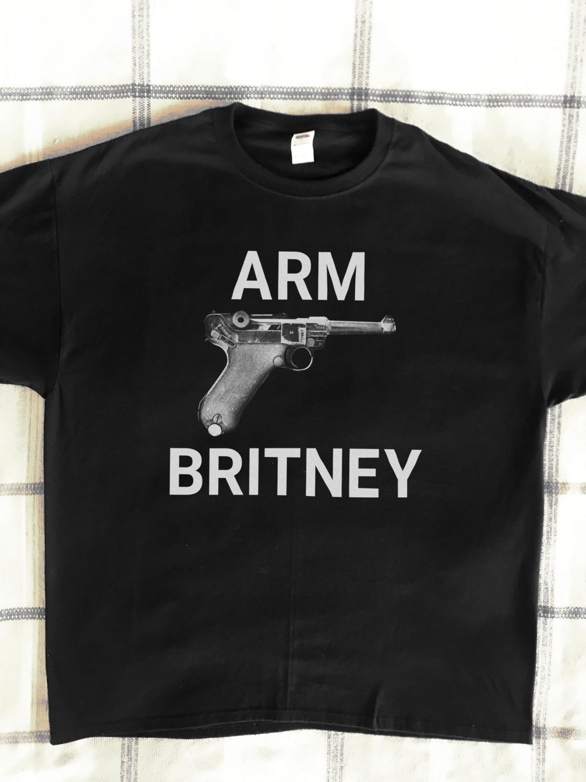Arm Britney Black Unisex T-Shirt Arm Britney Black Unisex T-Shirt