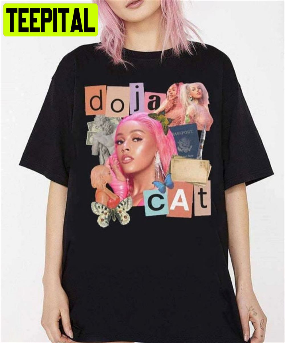 Art Doja Cat Rapper Unisex T-Shirt Art Doja Cat Rapper Unisex T-Shirt