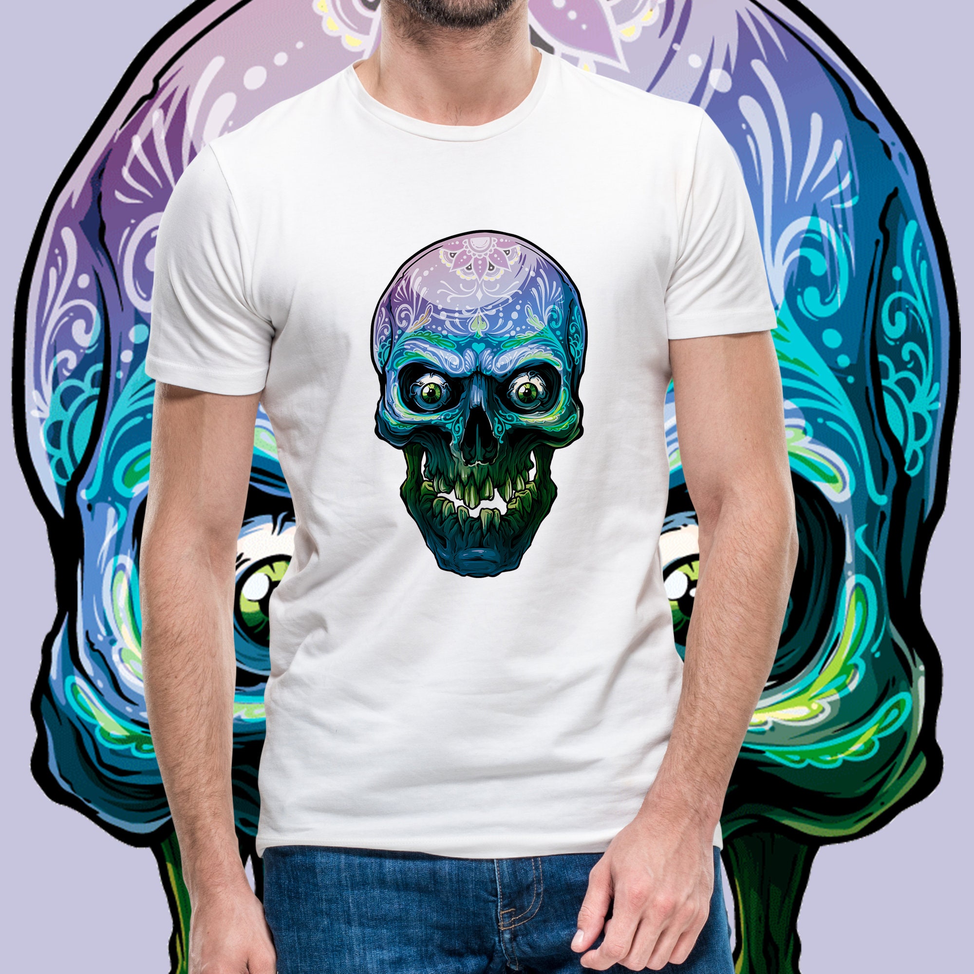 Art Skull Unisex T-Shirt Art Skull Unisex T-Shirt