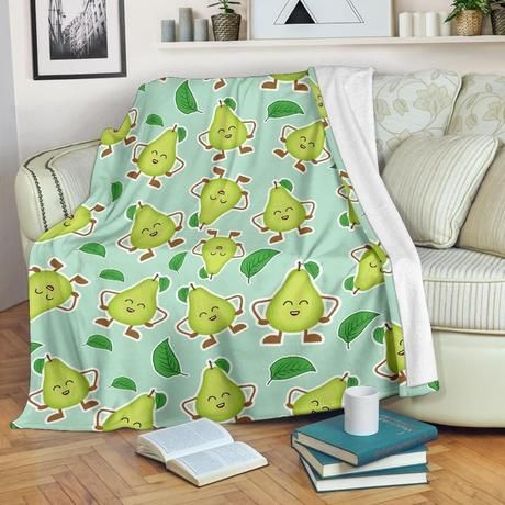 Avocado Dancer Play Music Best Seller Fleece Blanket Throw Blanket Gift Avocado Dancer Play Music Best Seller Fleece Blanket Throw Blanket Gift