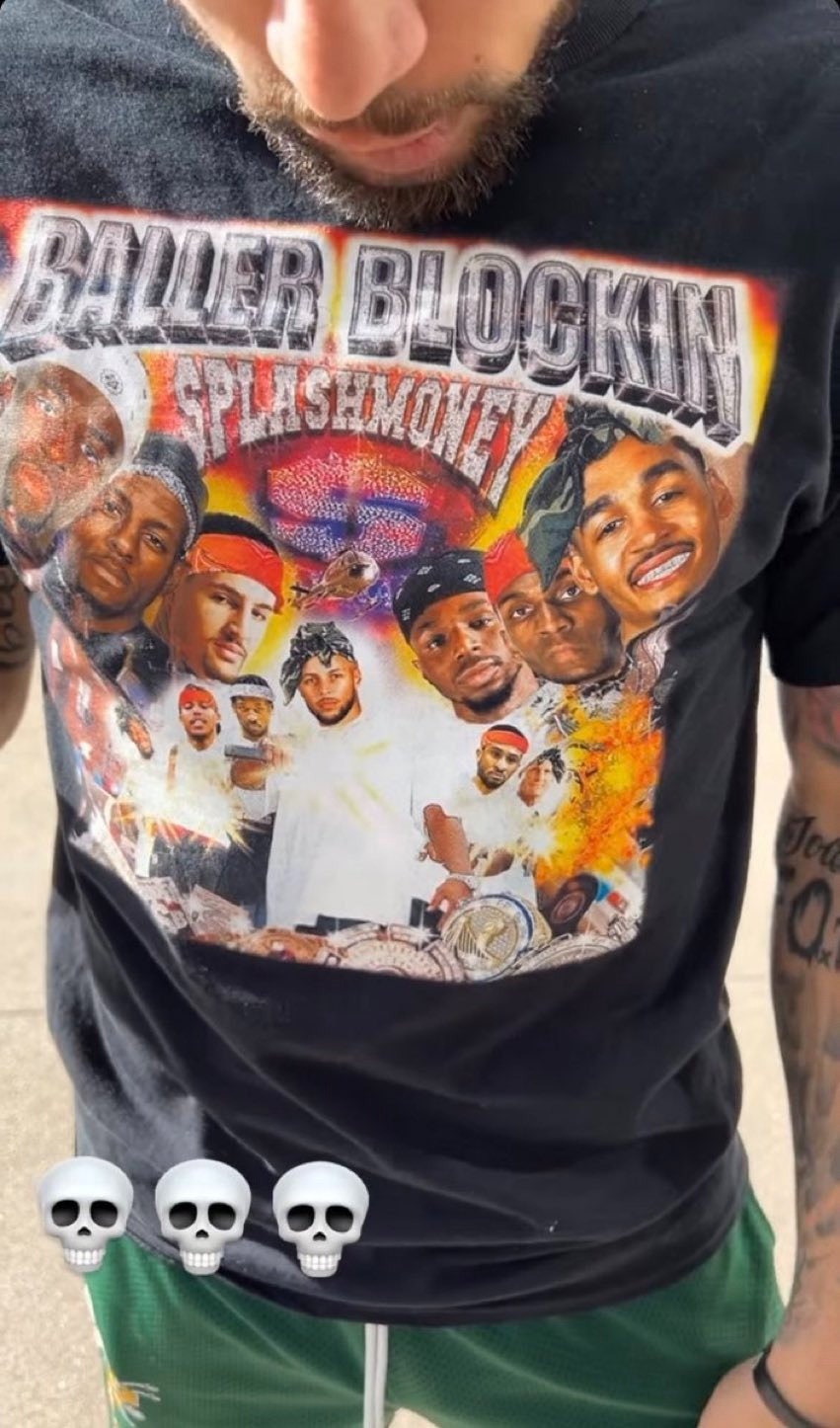 Baller Blockin Stephen Curry Baller Splash Money Records Presents Unisex T-Shirt Baller Blockin Stephen Curry Baller Splash Money Records Presents Unisex T-Shirt