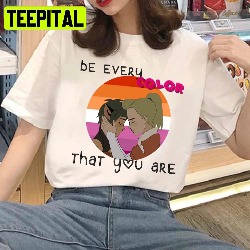 Be Every Color That You Are Design Unisex T-Shirt Be Every Color That You Are Design Unisex T-Shirt