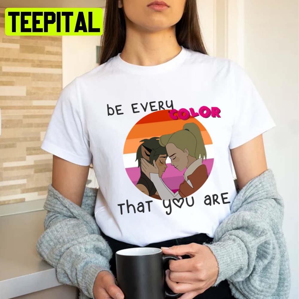 Be Every Color That You Are Design Unisex T-Shirt Be Every Color That You Are Design Unisex T-Shirt