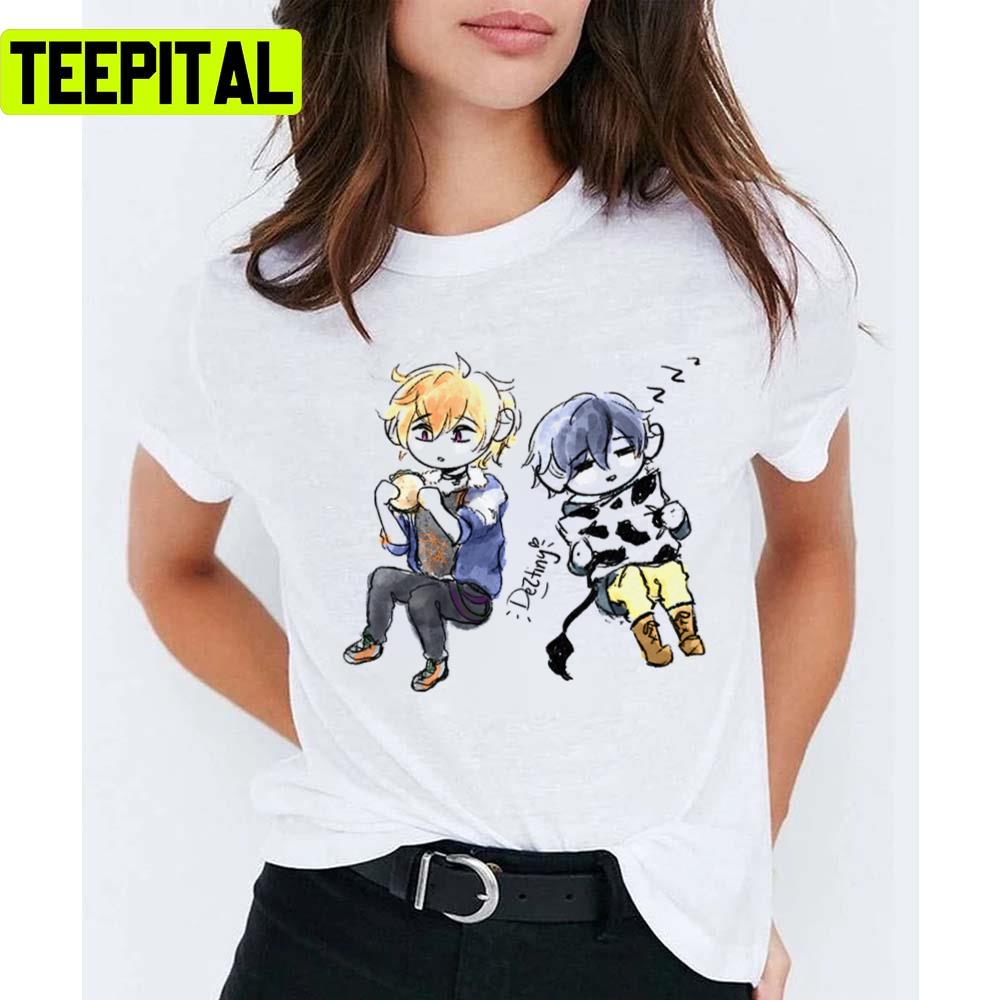 Beel And Belphie Obey Me Unisex T-Shirt Beel And Belphie Obey Me Unisex T-Shirt