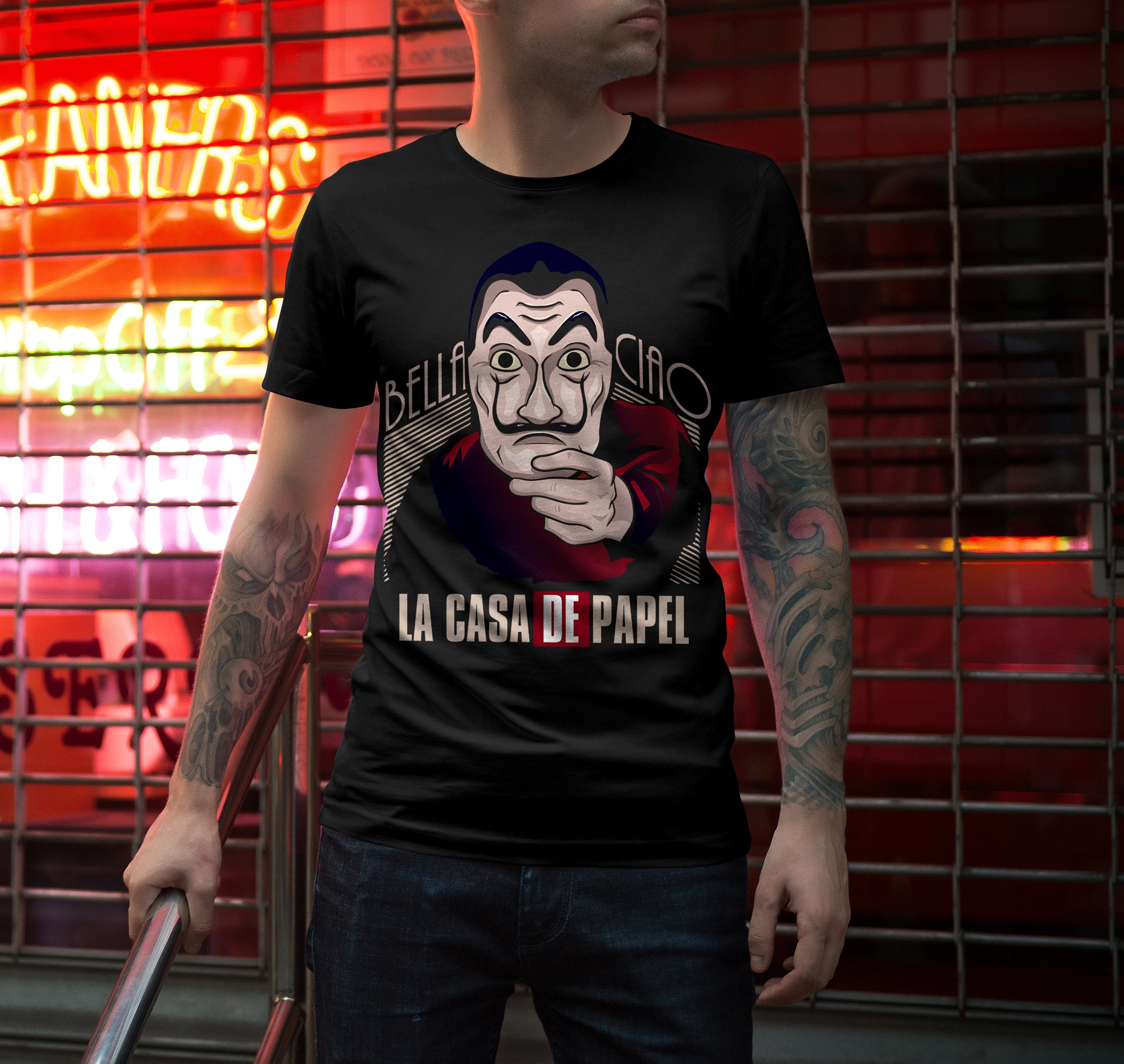 Bella Ciao La Casa De Papel Unisex T-Shirt Bella Ciao La Casa De Papel Unisex T-Shirt