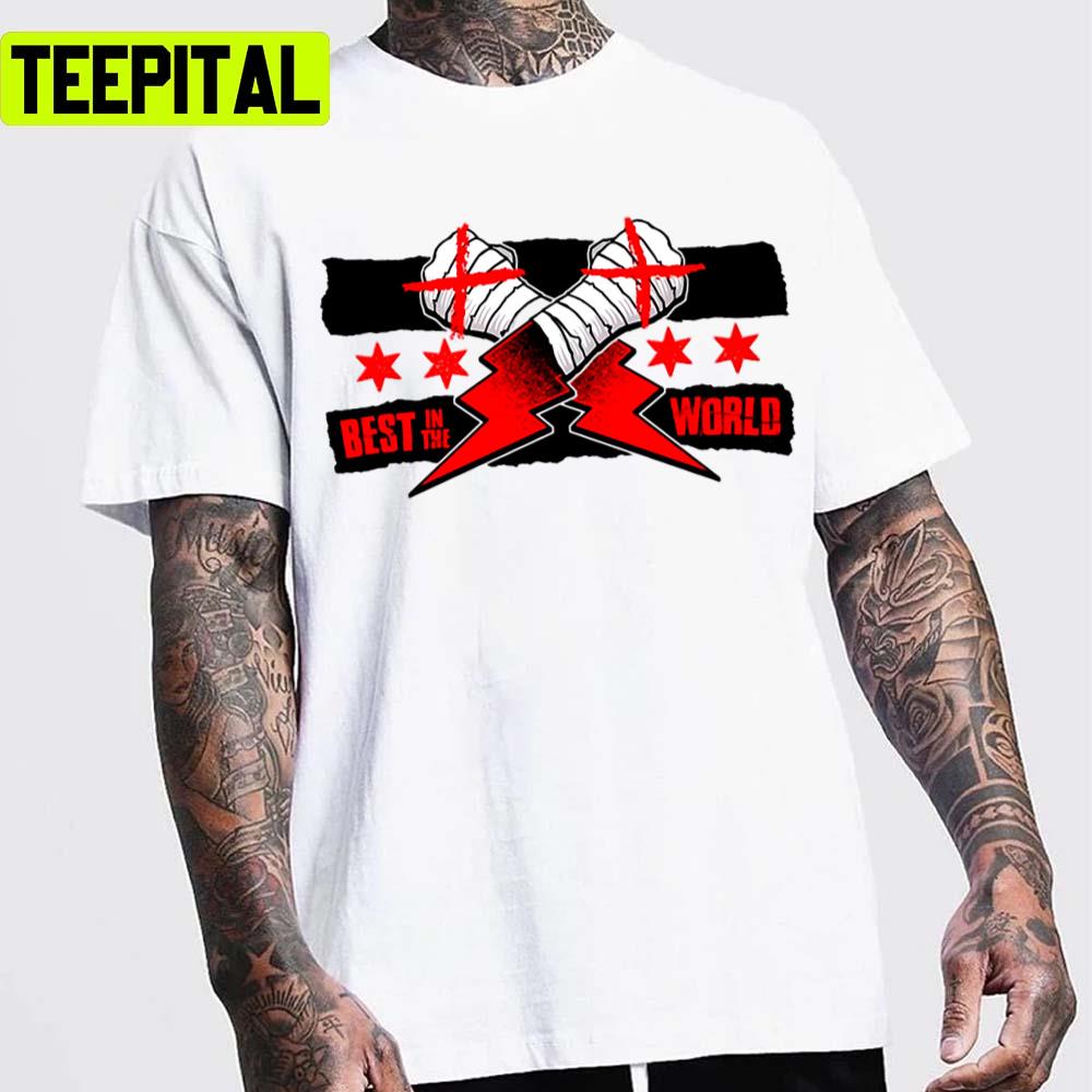 Best In The World Wwe Wrestling Cm Punk Unisex T-Shirt Best In The World Wwe Wrestling Cm Punk Unisex T-Shirt