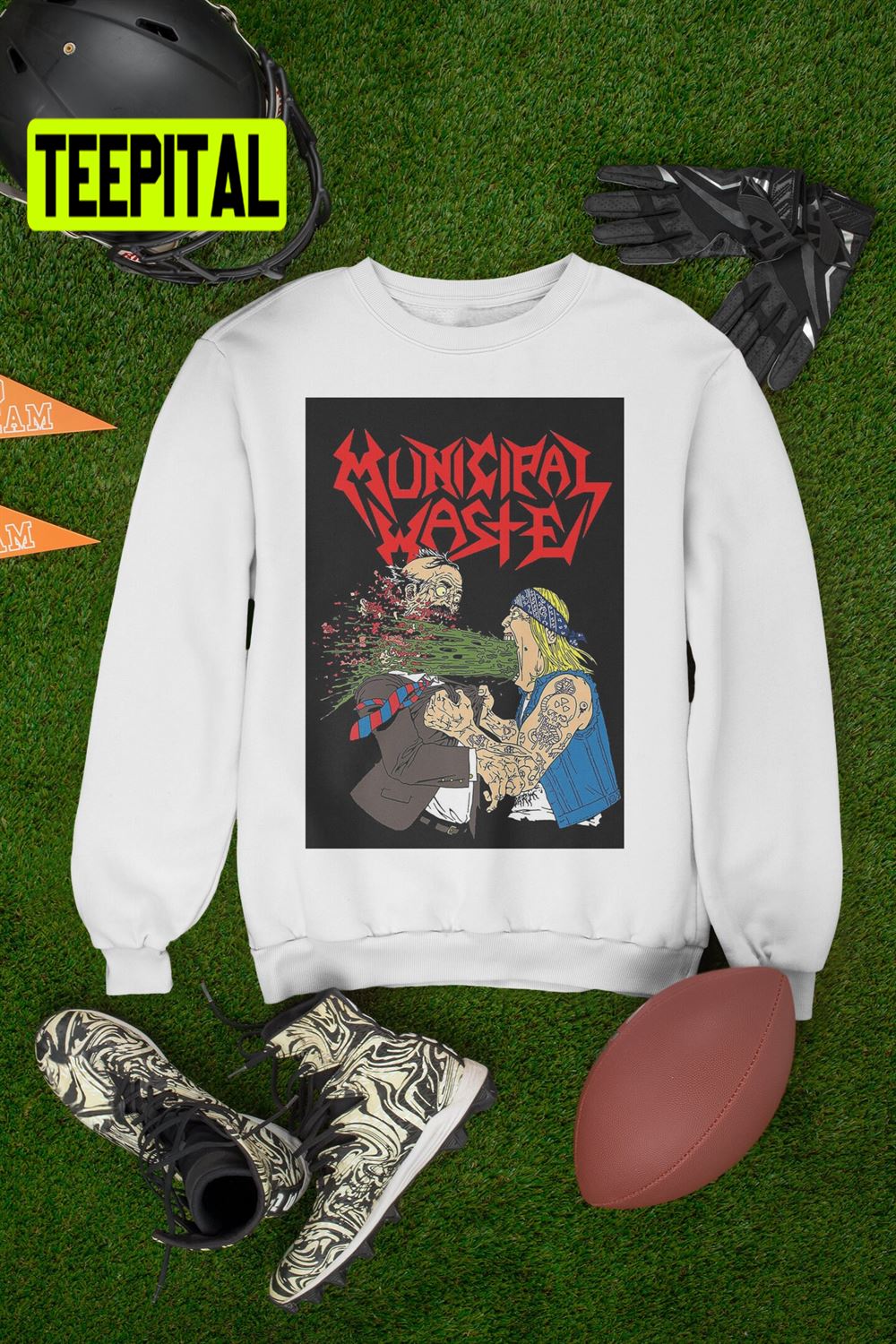 Best New-Design Municipal Waste Retro Style Unisex T-Shirt Best New-Design Municipal Waste Retro Style Unisex T-Shirt