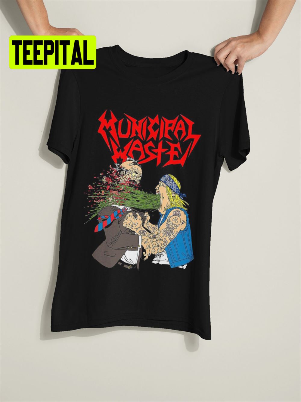 Best New-Design Municipal Waste Retro Style Unisex T-Shirt Best New-Design Municipal Waste Retro Style Unisex T-Shirt