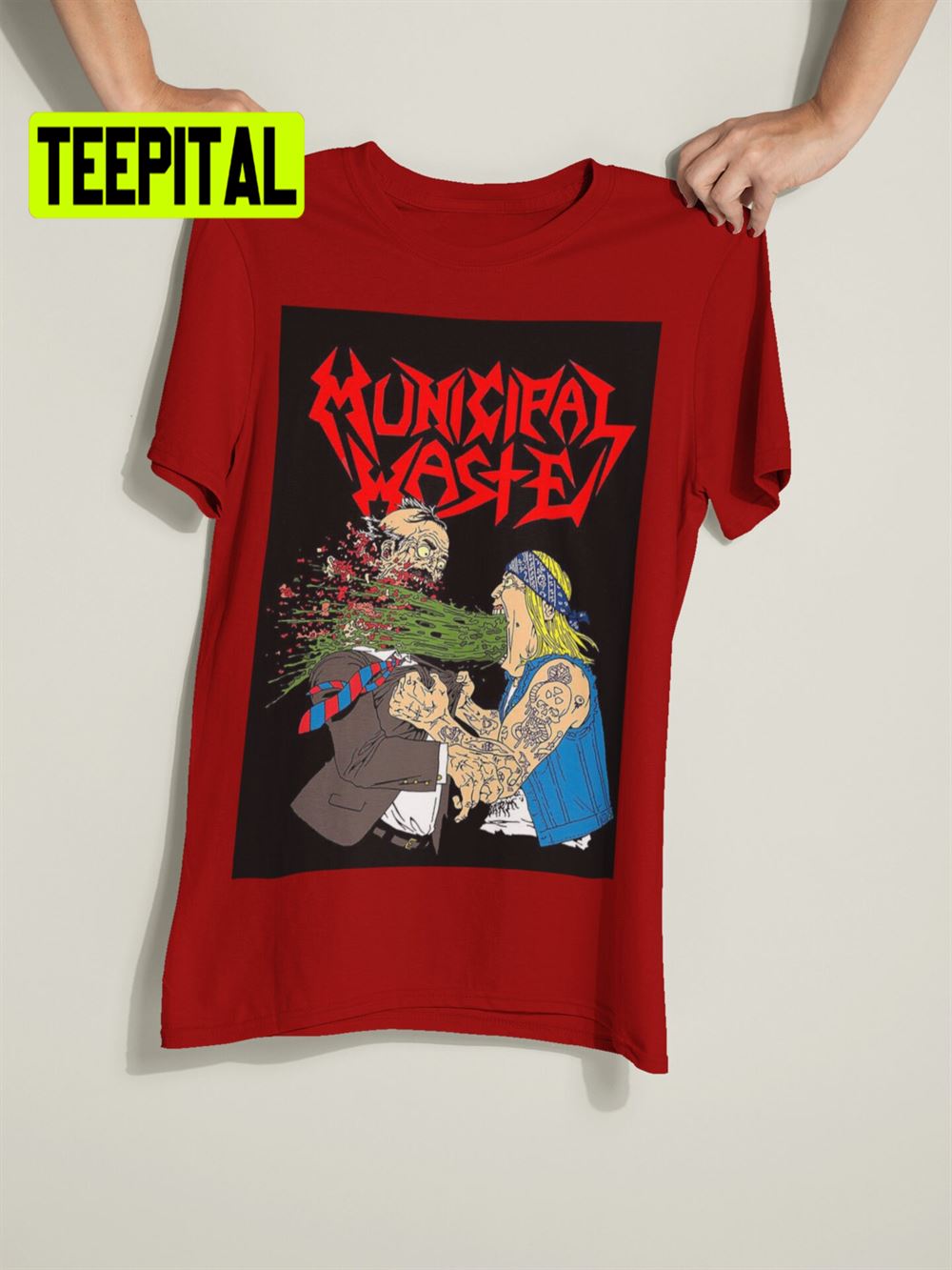 Best New-Design Municipal Waste Retro Style Unisex T-Shirt Best New-Design Municipal Waste Retro Style Unisex T-Shirt