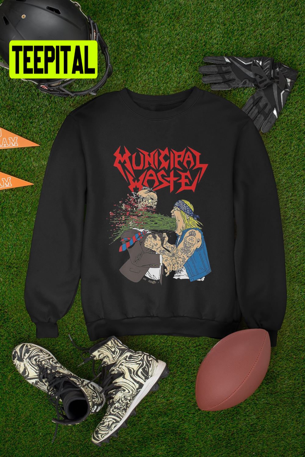 Best New-Design Municipal Waste Retro Style Unisex T-Shirt Best New-Design Municipal Waste Retro Style Unisex T-Shirt