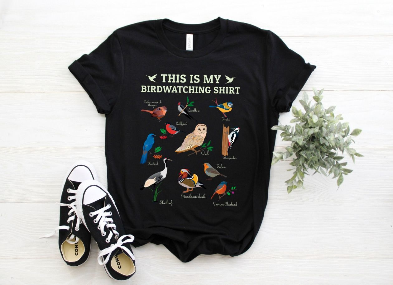 Birdwatching Bird Nerd Lover T-Shirt Birdwatching Bird Nerd Lover T-Shirt