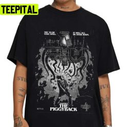 Black Color Version Vintage The Piggyback Unisex T-Shirt