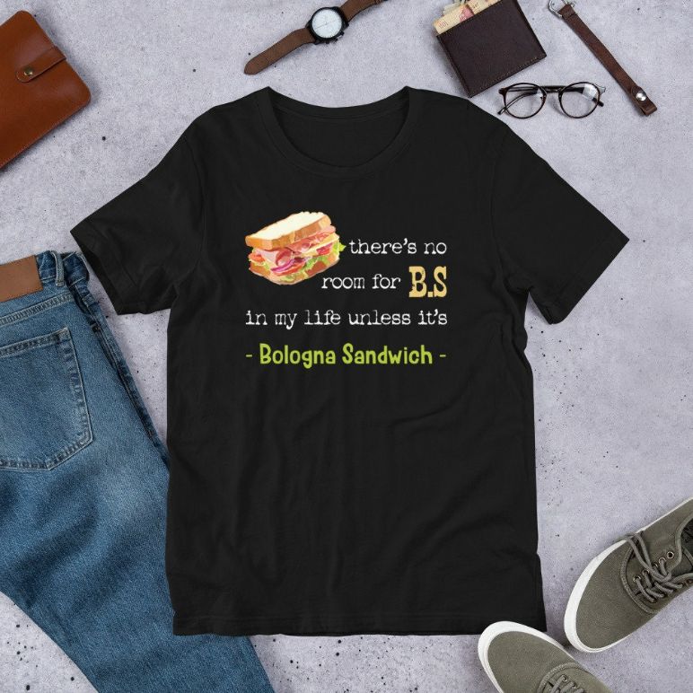 Bologna Sandwich Baloney Sausage Fried Jumbo Day Lovers Gift Short-Sleeve Unisex T-Shirt Bologna Sandwich Baloney Sausage Fried Jumbo Day Lovers Gift Short-Sleeve Unisex T-Shirt
