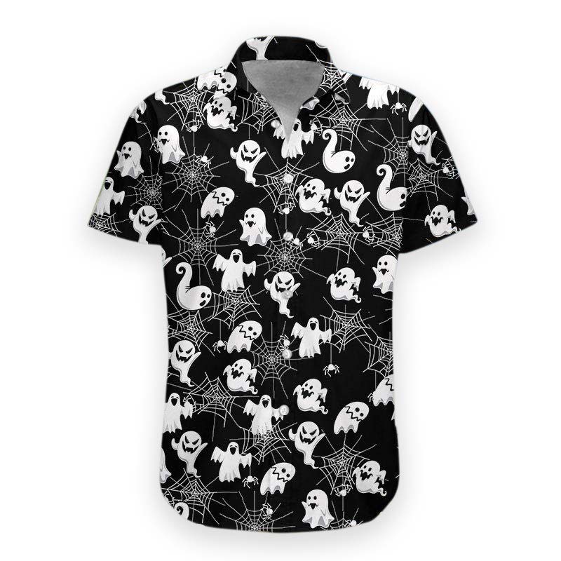 Boo 3d All Over Print Summer Button Design For Halloween Hawaii Shirt Boo 3d All Over Print Summer Button Design For Halloween Hawaii Shirt