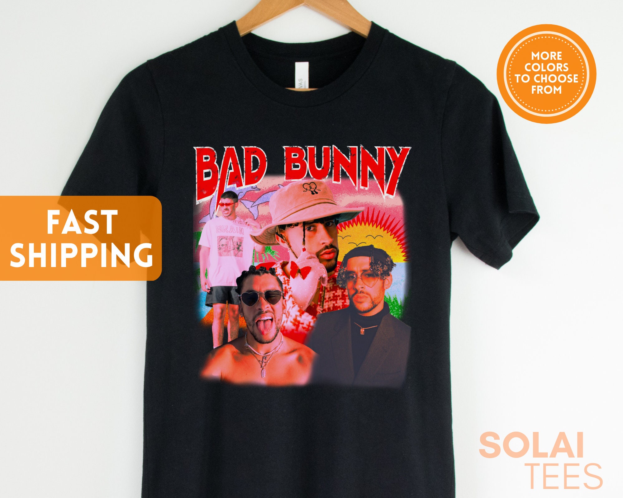 Bootleg Bad Bunny Fan Un Verano Sin Ti Bad Bunny El Conejo Malo Unisex T-Shirt Bootleg Bad Bunny Fan Un Verano Sin Ti Bad Bunny El Conejo Malo Unisex T-Shirt