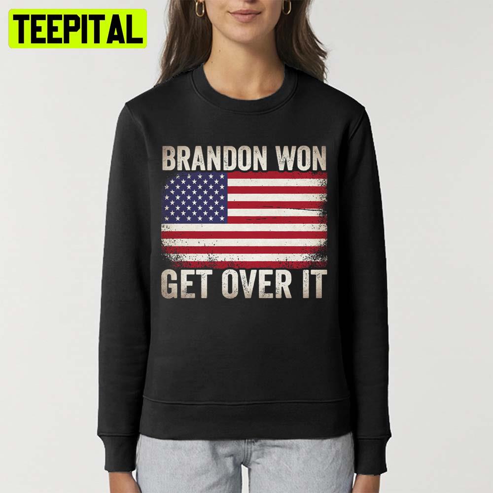 Brandon Won American Flag Unisex T-Shirt Brandon Won American Flag Unisex T-Shirt