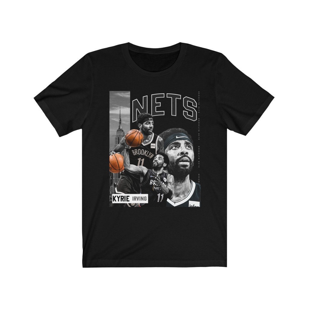 Brooklyn Nets Kyrie Irving Basketball Art Unisex T-Shirt Brooklyn Nets Kyrie Irving Basketball Art Unisex T-Shirt