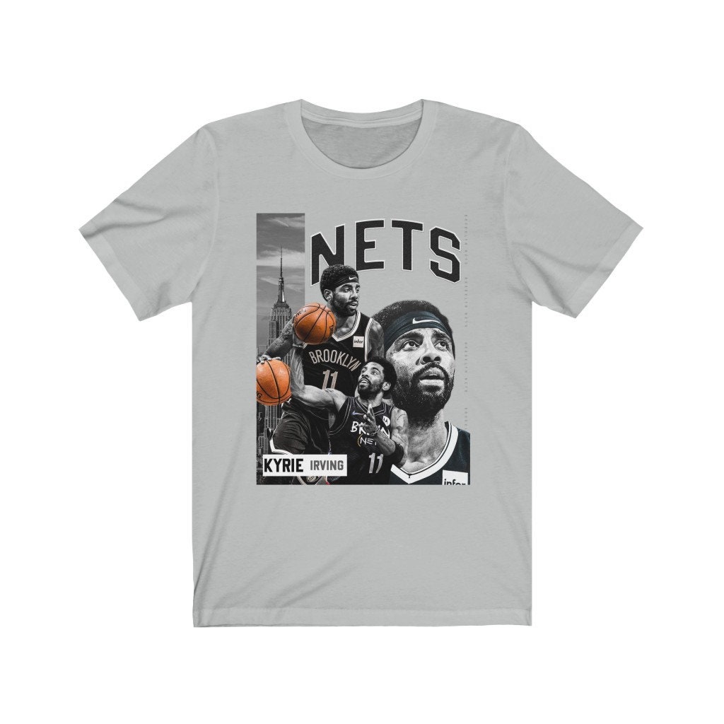Brooklyn Nets Kyrie Irving Basketball Art Unisex T-Shirt Brooklyn Nets Kyrie Irving Basketball Art Unisex T-Shirt