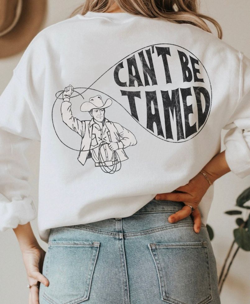 Cant be Tamed Cowgirl Shirt Cant be Tamed Cowgirl Shirt