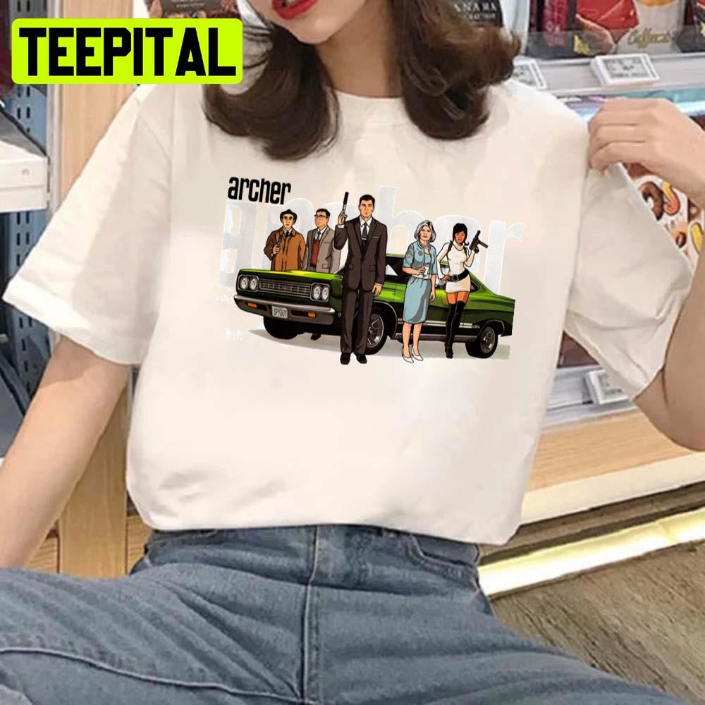 Car Archer All Characters Unisex T-Shirt Car Archer All Characters Unisex T-Shirt