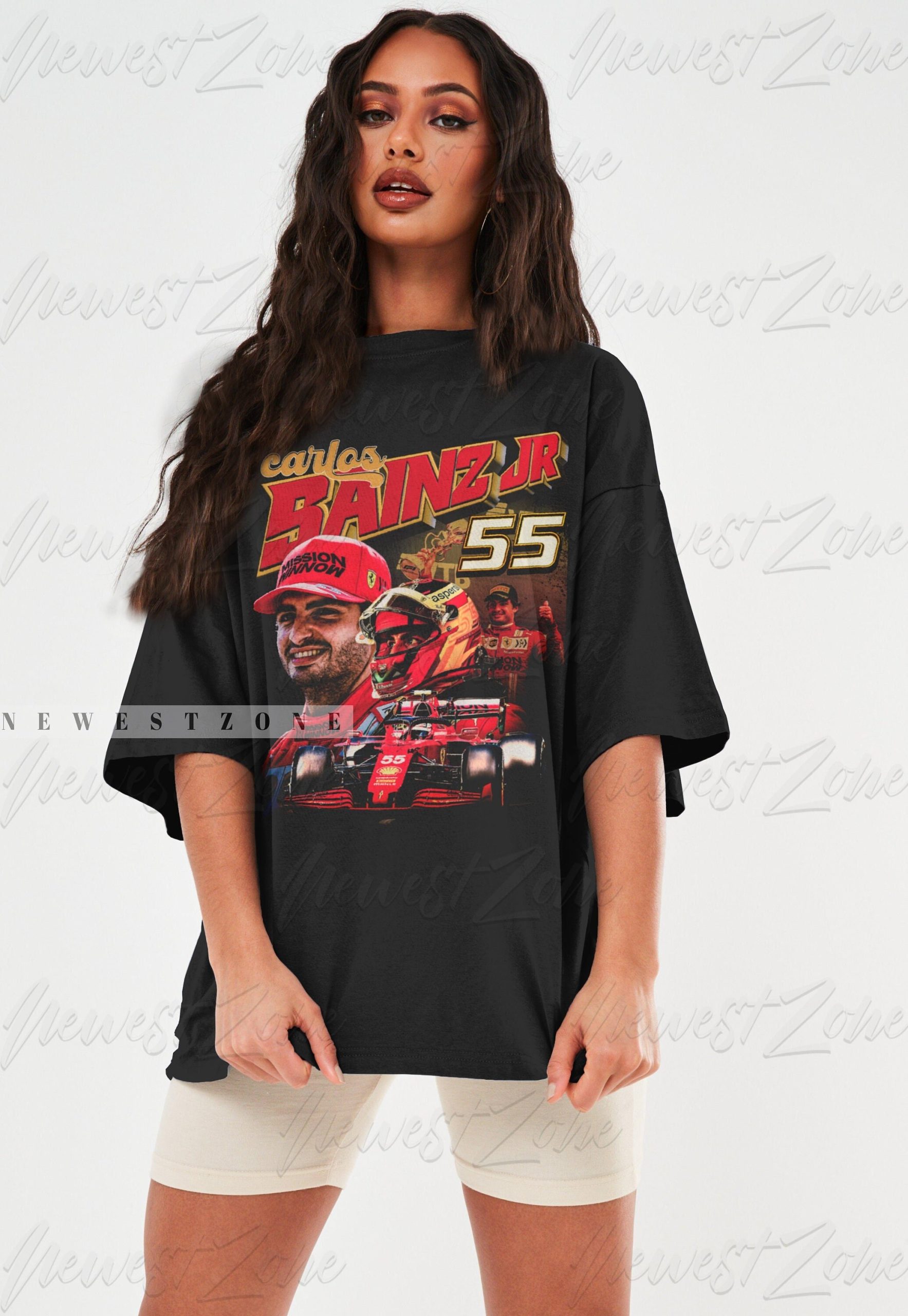 Carlos Sainz Driver Racing Championship Formula Racing Unisex T-Shirt Carlos Sainz Driver Racing Championship Formula Racing Unisex T-Shirt