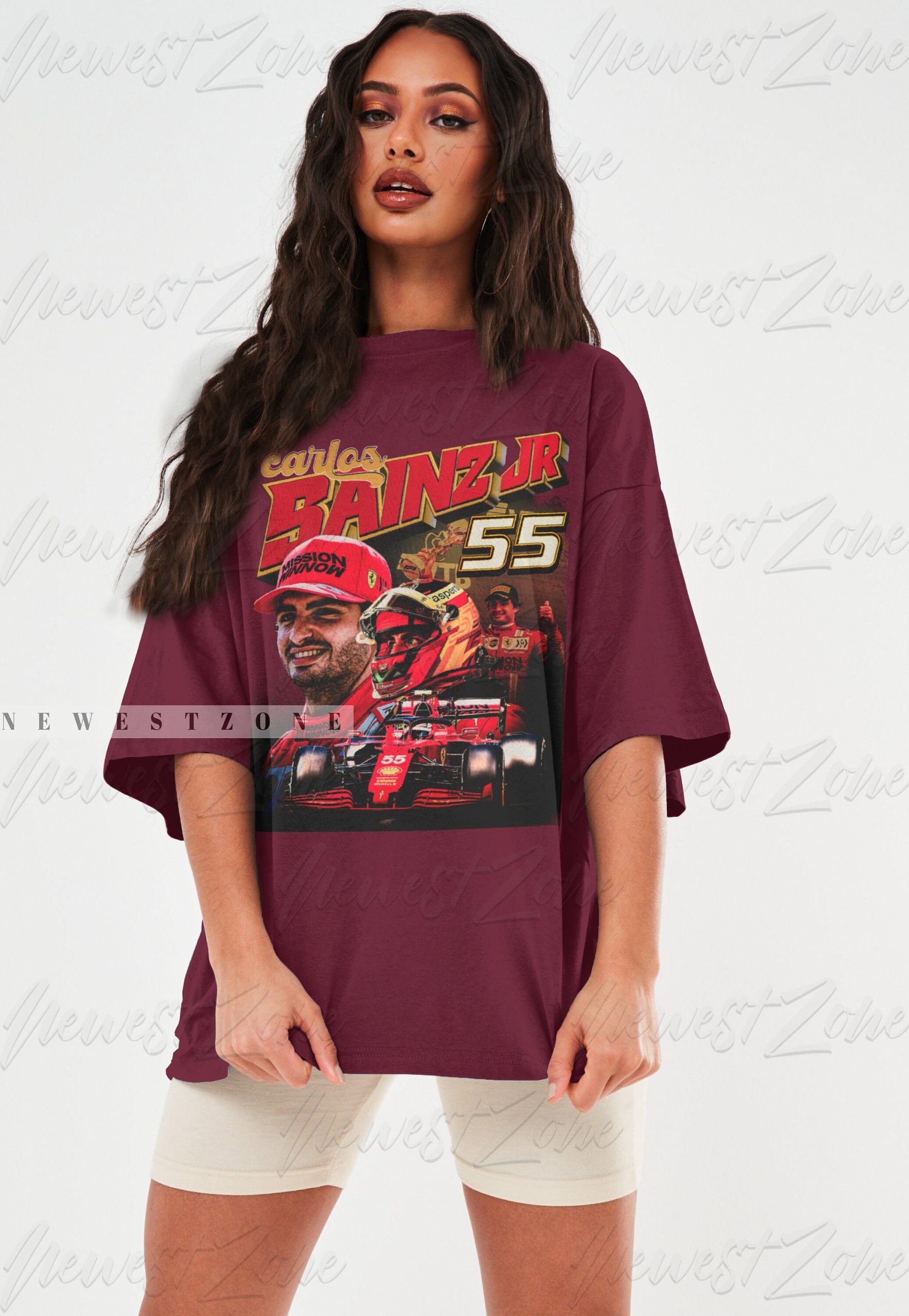 Carlos Sainz Driver Racing Championship Formula Racing Unisex T-Shirt Carlos Sainz Driver Racing Championship Formula Racing Unisex T-Shirt