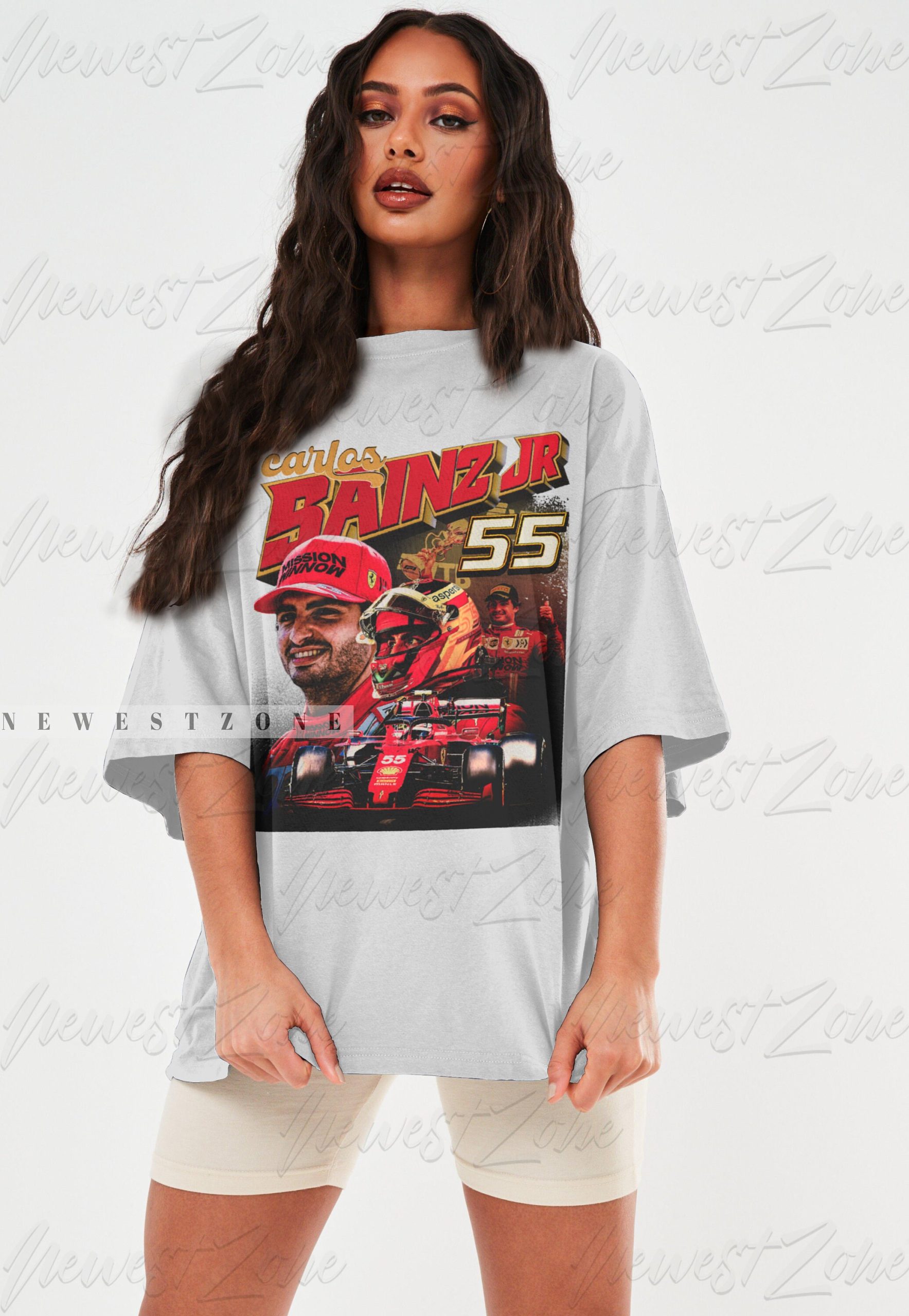 Carlos Sainz Driver Racing Championship Formula Racing Unisex T-Shirt Carlos Sainz Driver Racing Championship Formula Racing Unisex T-Shirt