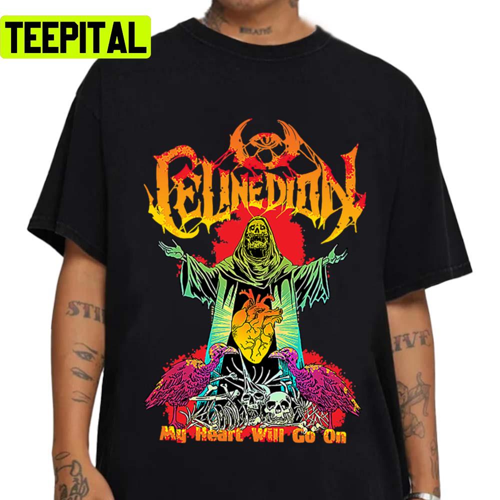 Celine Dion My Heart Will Go On Pop Metal Culture Unisex T-Shirt Celine Dion My Heart Will Go On Pop Metal Culture Unisex T-Shirt
