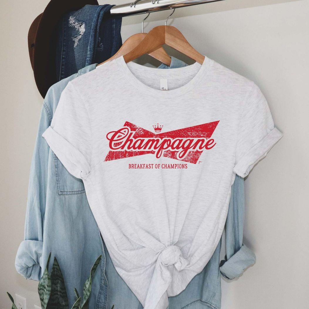 Champagne Breakfast of Champions Brunch Shirt Champagne Breakfast of Champions Brunch Shirt