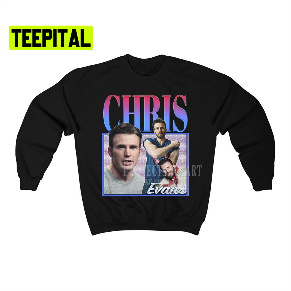 Chirs Evans Retro Vintage Art Unisex Sweatshirt Chirs Evans Retro Vintage Art Unisex Sweatshirt