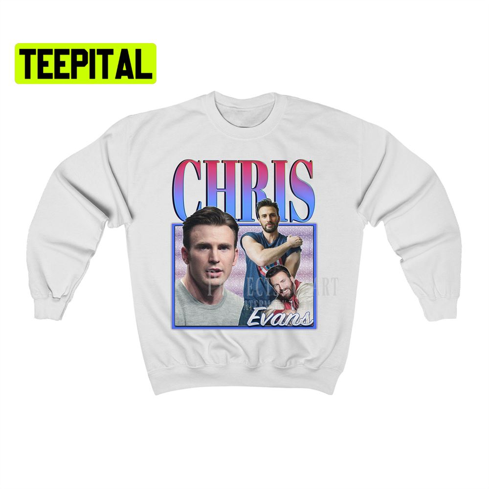 Chirs Evans Retro Vintage Art Unisex Sweatshirt Chirs Evans Retro Vintage Art Unisex Sweatshirt