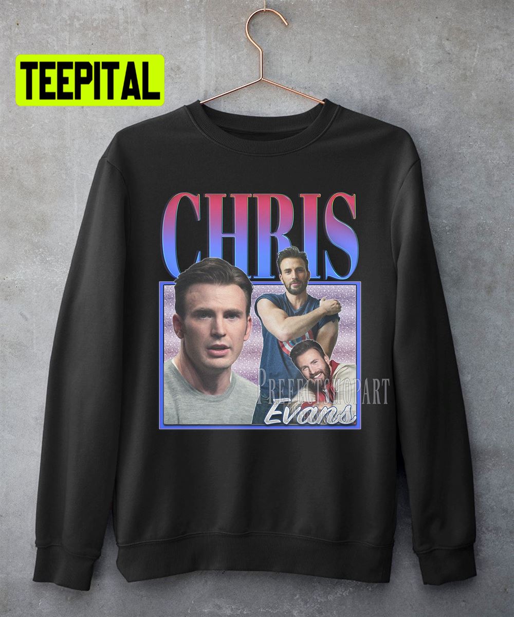 Chirs Evans Retro Vintage Art Unisex Sweatshirt Chirs Evans Retro Vintage Art Unisex Sweatshirt