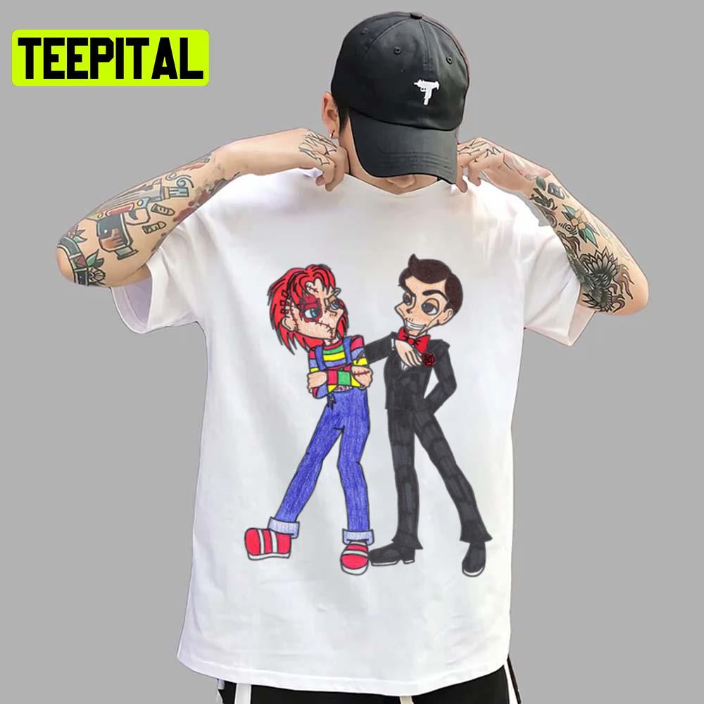 Chucky And Slappy Goosebumps Series Movie Unisex T-Shirt Chucky And Slappy Goosebumps Series Movie Unisex T-Shirt