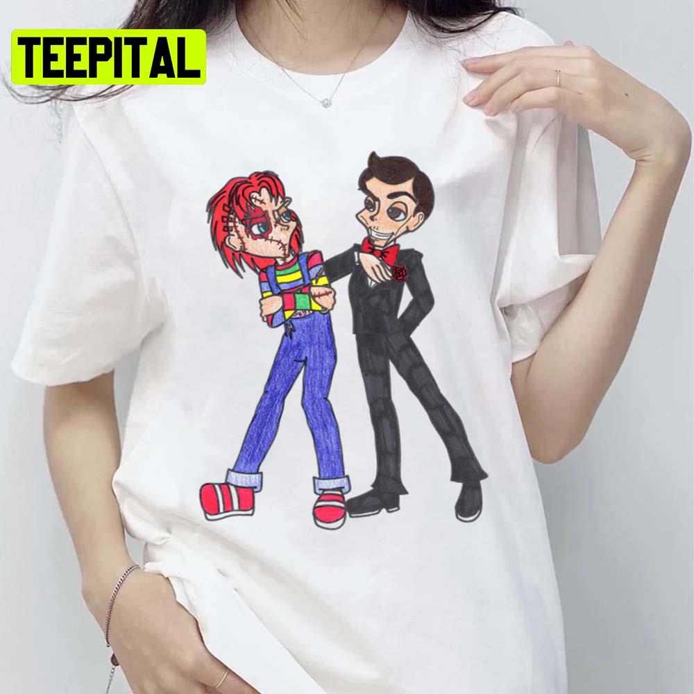 Chucky And Slappy Goosebumps Series Movie Unisex T-Shirt Chucky And Slappy Goosebumps Series Movie Unisex T-Shirt