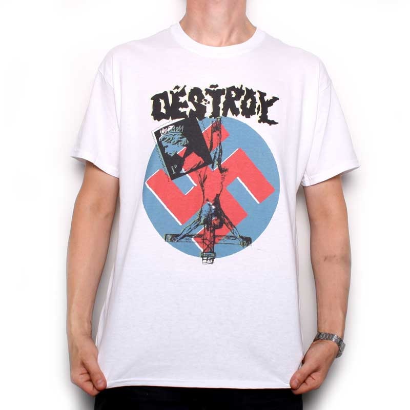 Classic Punk Destroy Design Shirt Classic Punk Destroy Design Shirt