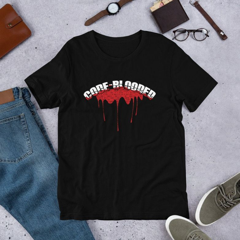 Code-Blooded Funny Developer Data Syntax Geek T-Shirt Code-Blooded Funny Developer Data Syntax Geek T-Shirt