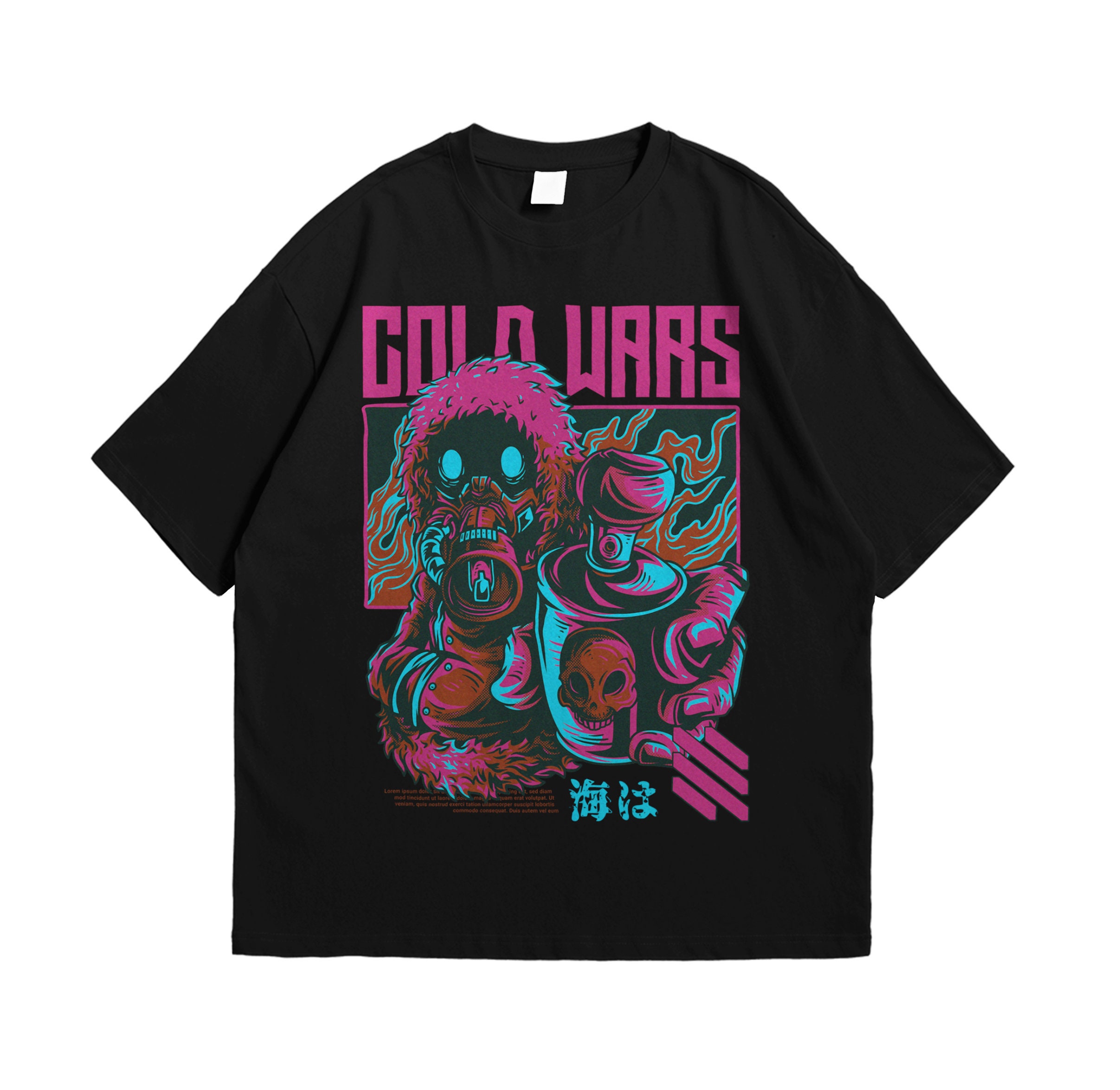 Cold Wars Urban Artwork Graphic Unisex T-Shirt Cold Wars Urban Artwork Graphic Unisex T-Shirt