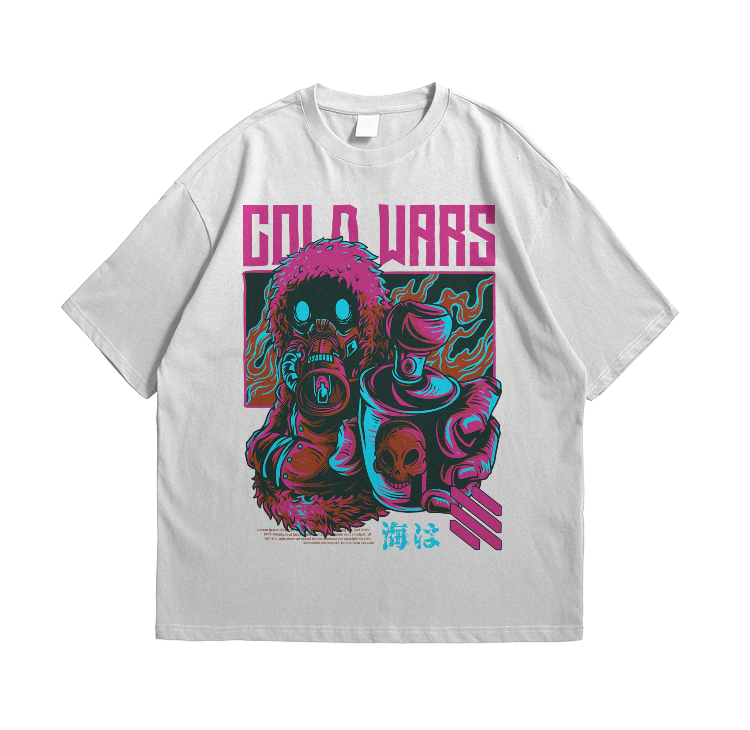 Cold Wars Urban Artwork Graphic Unisex T-Shirt Cold Wars Urban Artwork Graphic Unisex T-Shirt