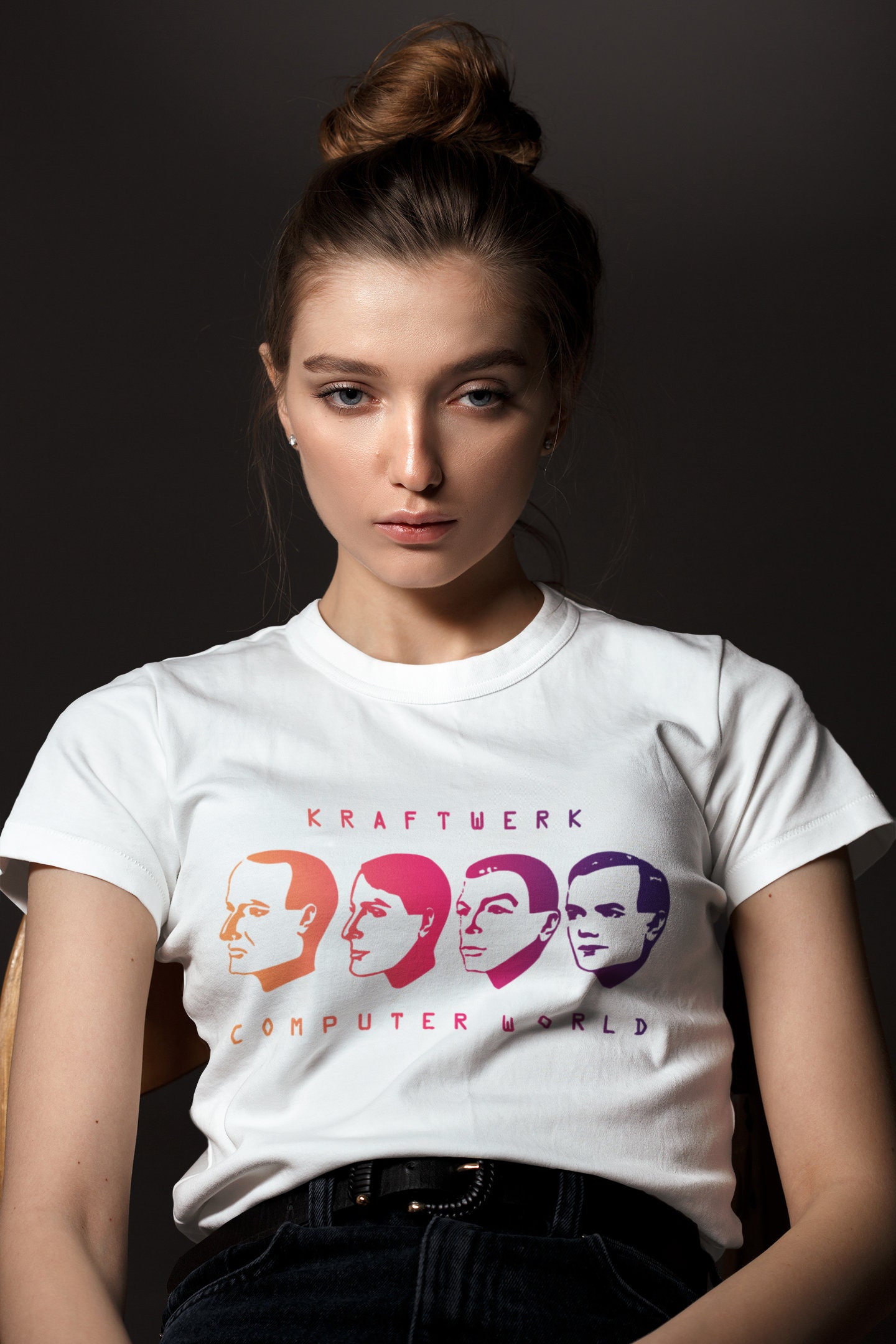 Computer World Retro Electronic Music Kraftwerk Unisex T-Shirt Computer World Retro Electronic Music Kraftwerk Unisex T-Shirt